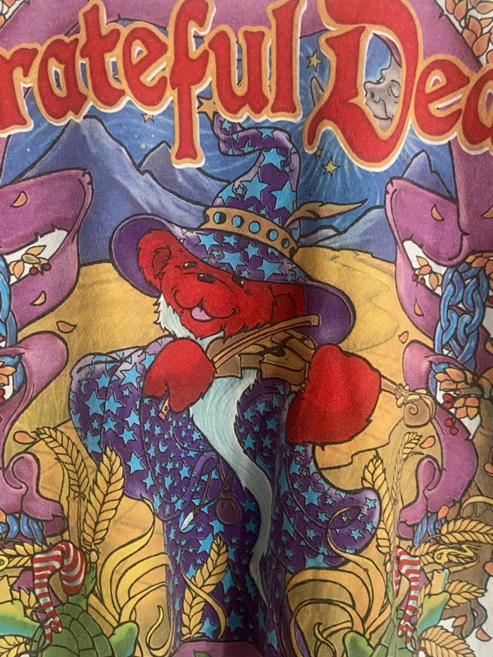 Grateful Dead Shirt
Terrapin Moon
Wizard Bear Tie Dye - Picture 5 of 6